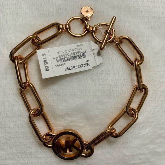 NEW MICHAEL KORS CHAIN LINK BRACELET - Picture 6 of 8